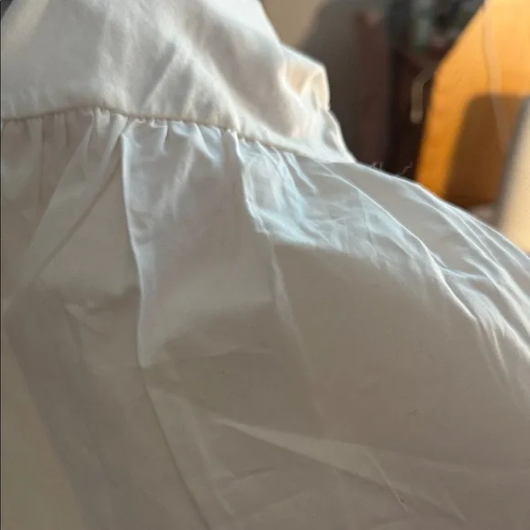 NWT In The Style x Jac Jossa White Poplin Frill T-Shirt - Picture 6 of 8